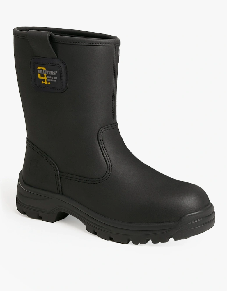 M560A Mens Safety Boots Black