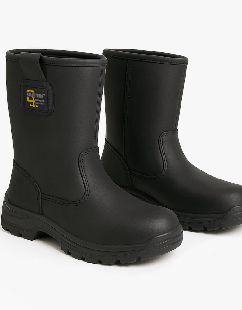 M560A Mens Safety Boots Black