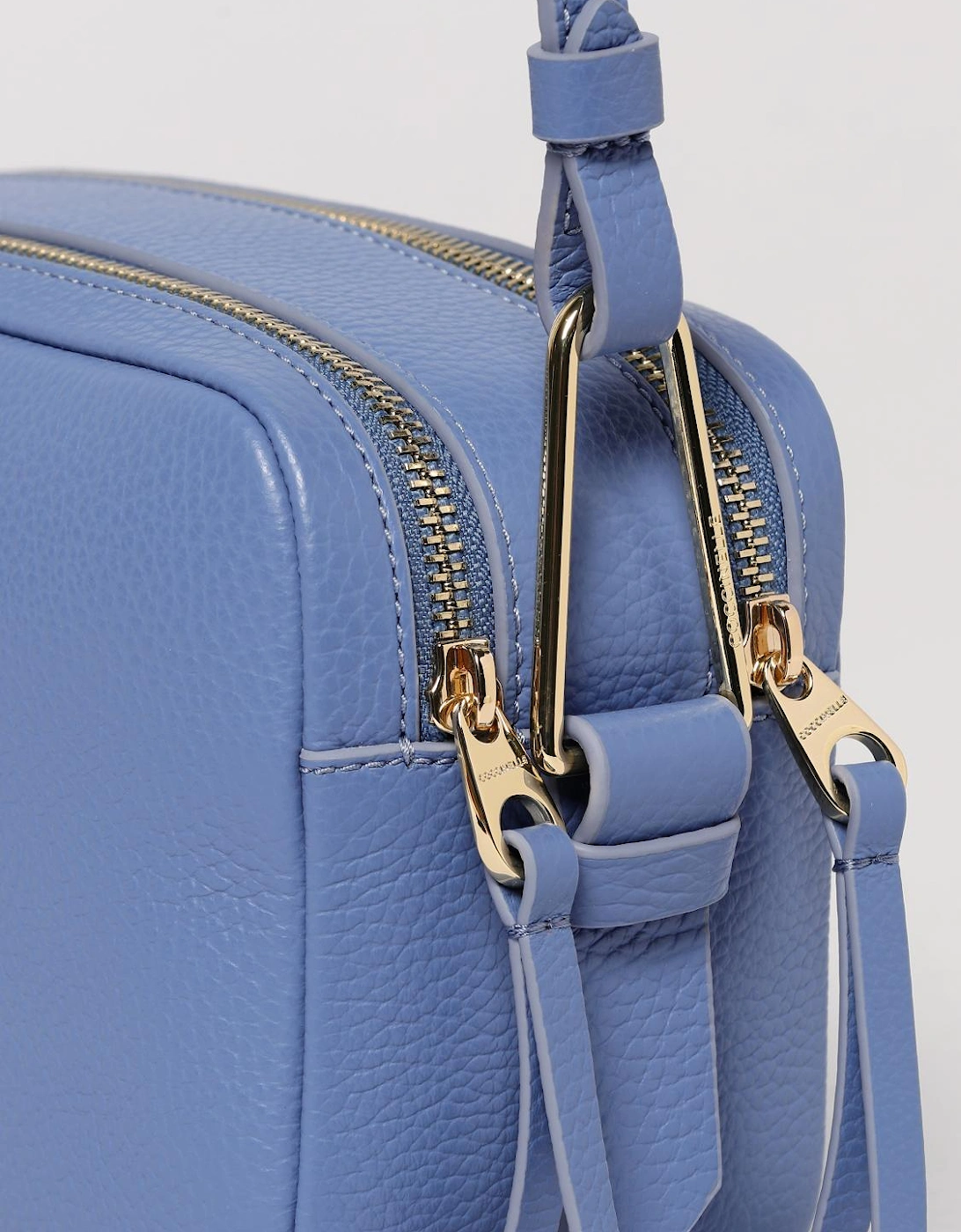 Pebbled Leather Crossbody Bag