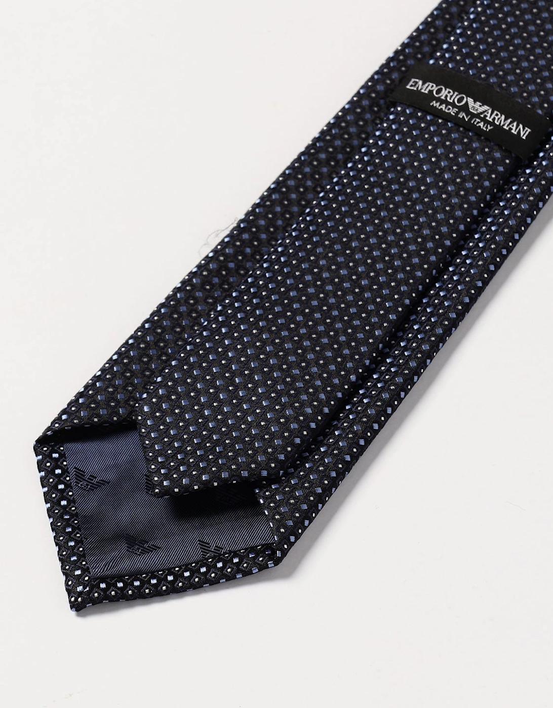 Geometric Pattern Silk Tie