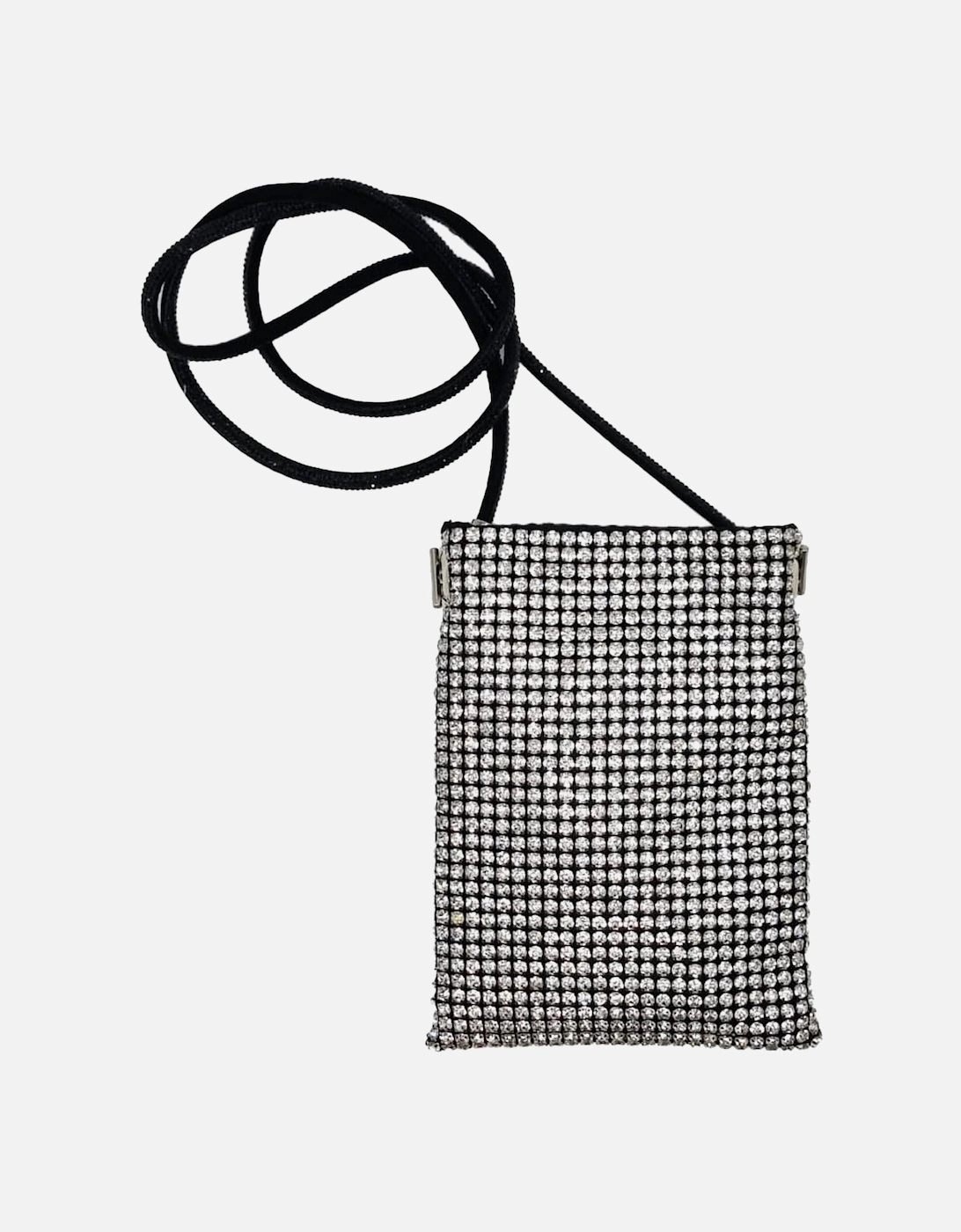 Crystal Pouch In Silver, 2 of 1