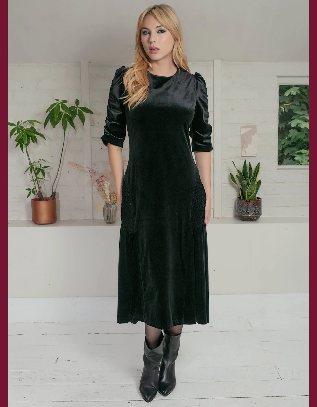 Lana Dress In Black, 5 of 4
