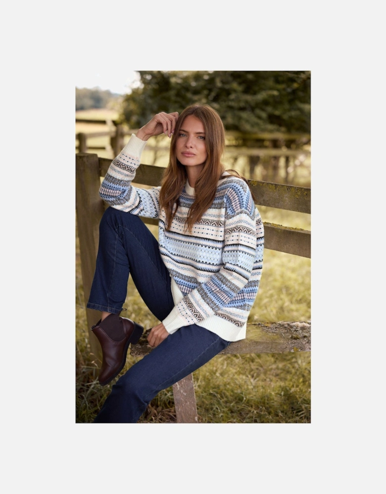 Fairisle Print Jumper