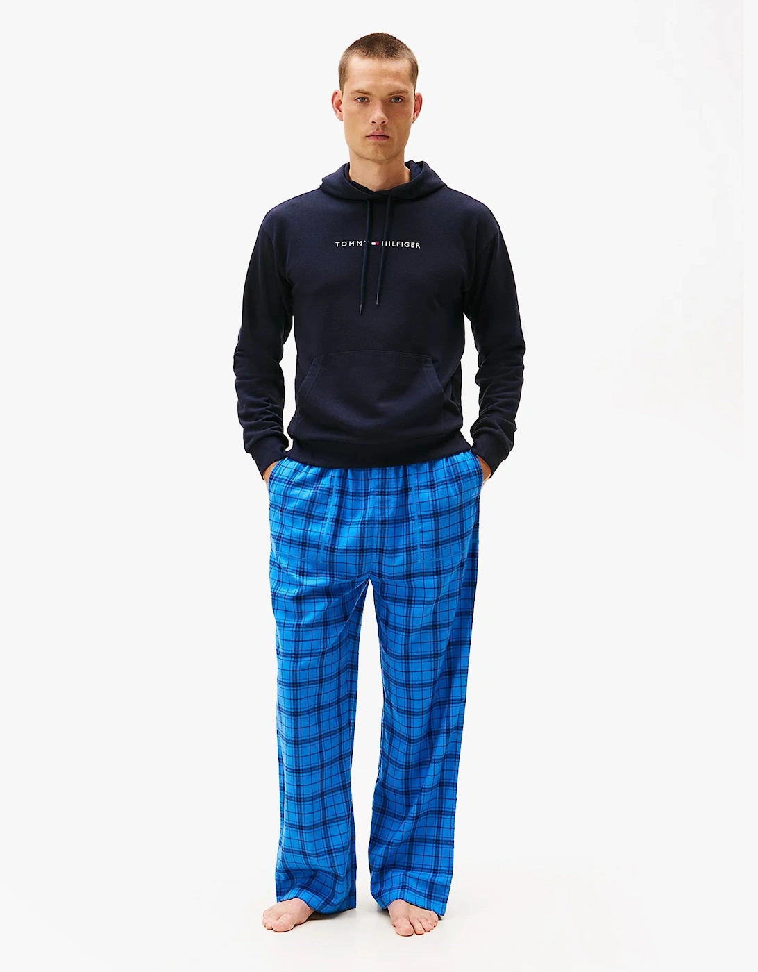 TH Original Logo Drawstring Lounge Hoodie Desert Sky