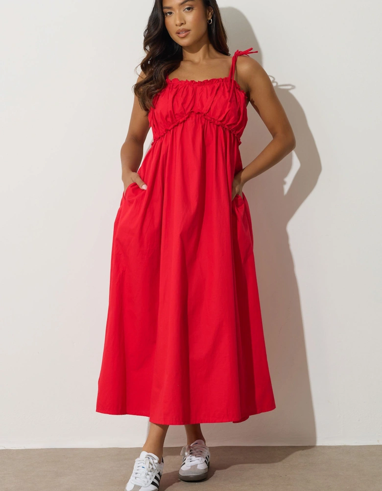 Petite Cotton Maxi Dress