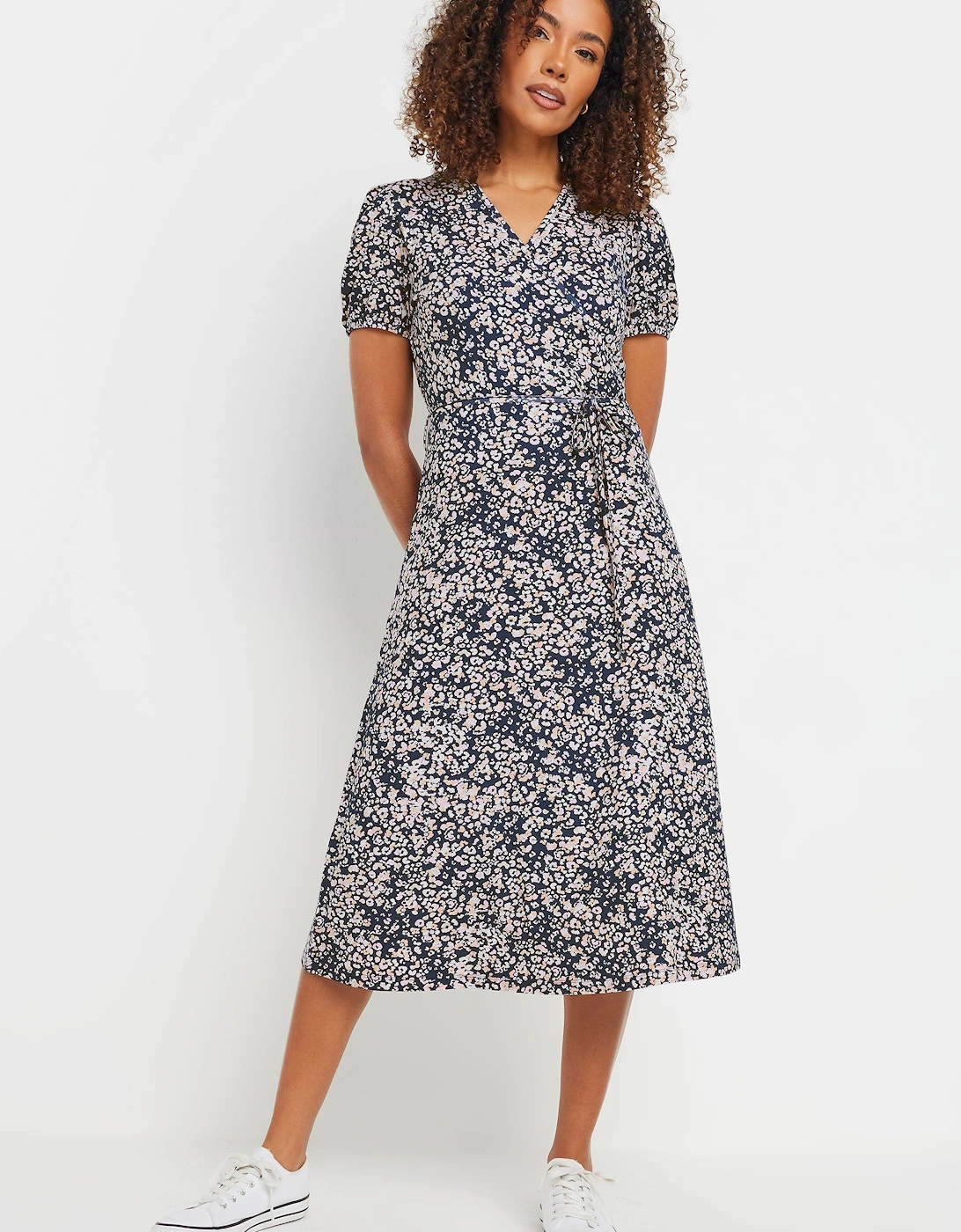 Animal Print Wrap Dress, 2 of 1