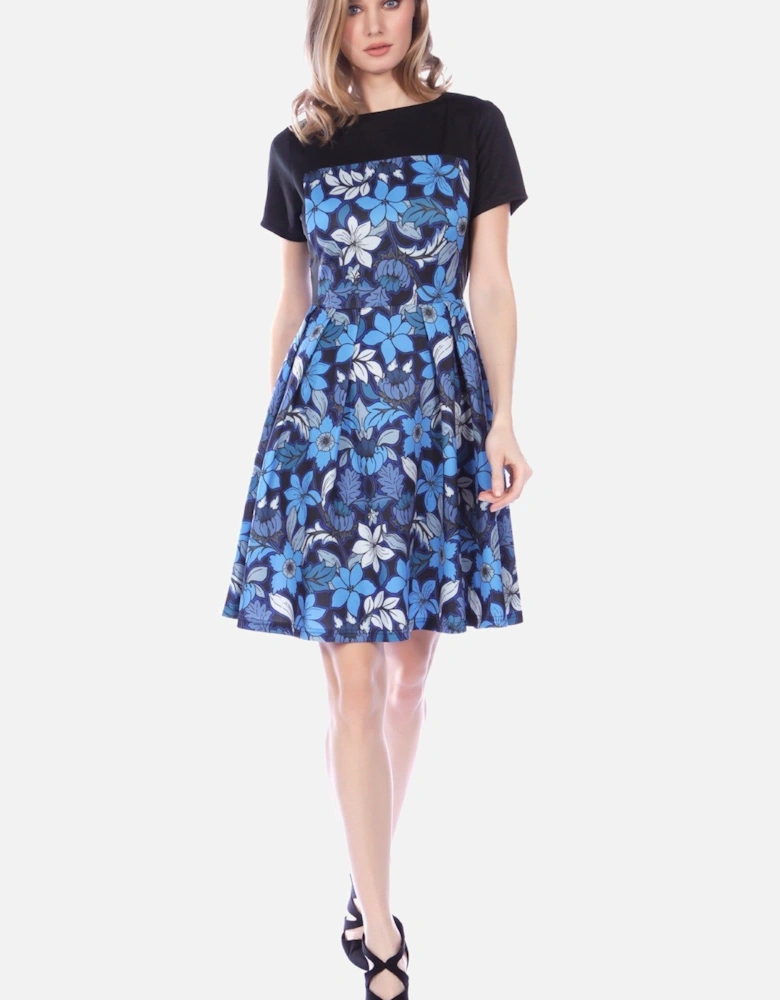 Cutie Floral Panel Dress
