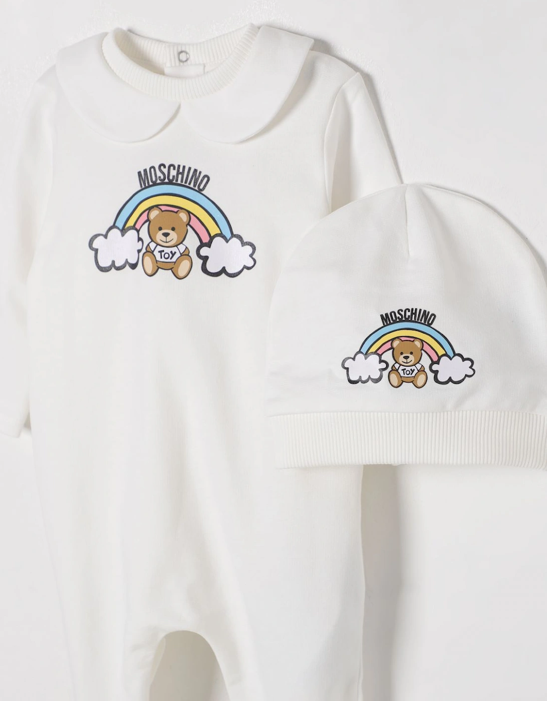 Baby Romper Teddy Bear Rainbow