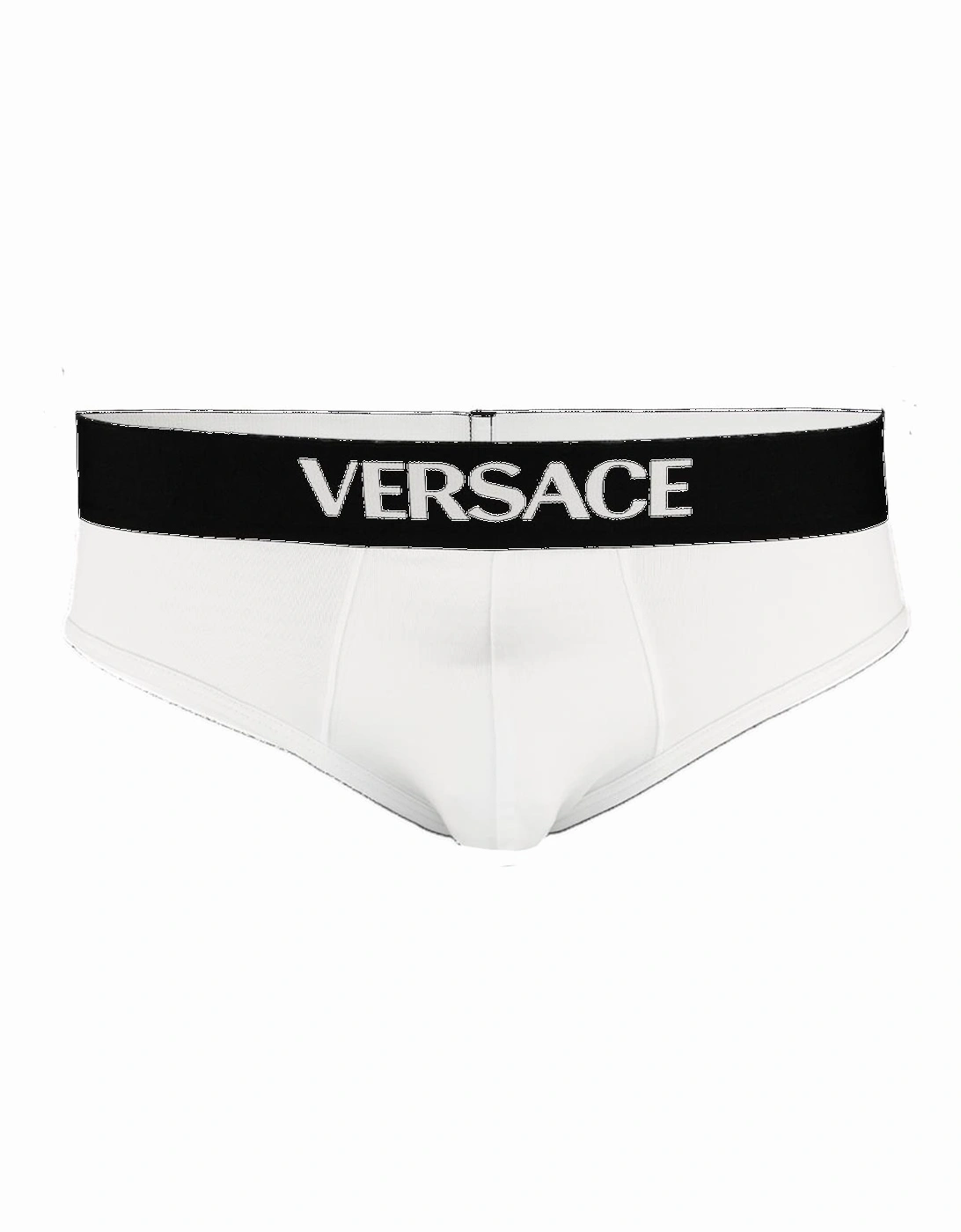 2-Pack Tex Jersey Low Rise Essential Brief, Black/White