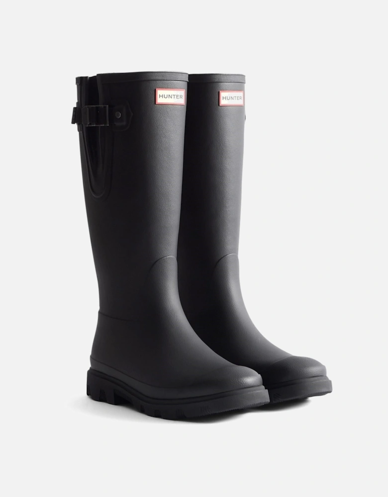 Downpour Adjustable Boot Rubber Men's Black Wellington Boots