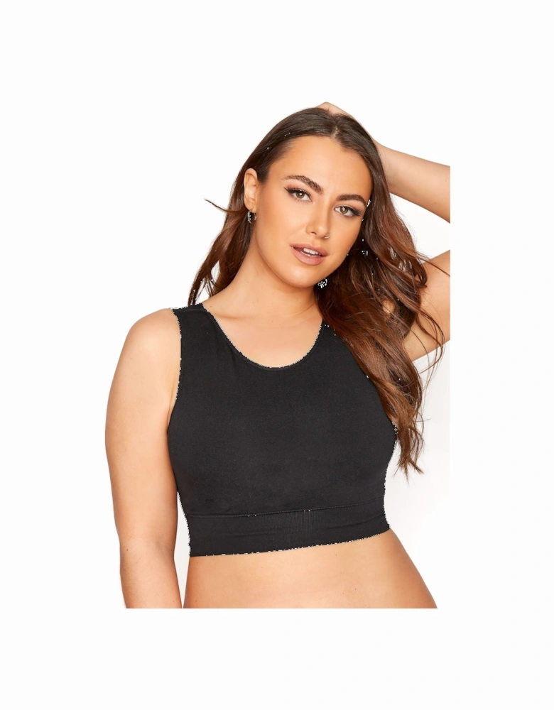 Seamless Longline Padded Bralette Top