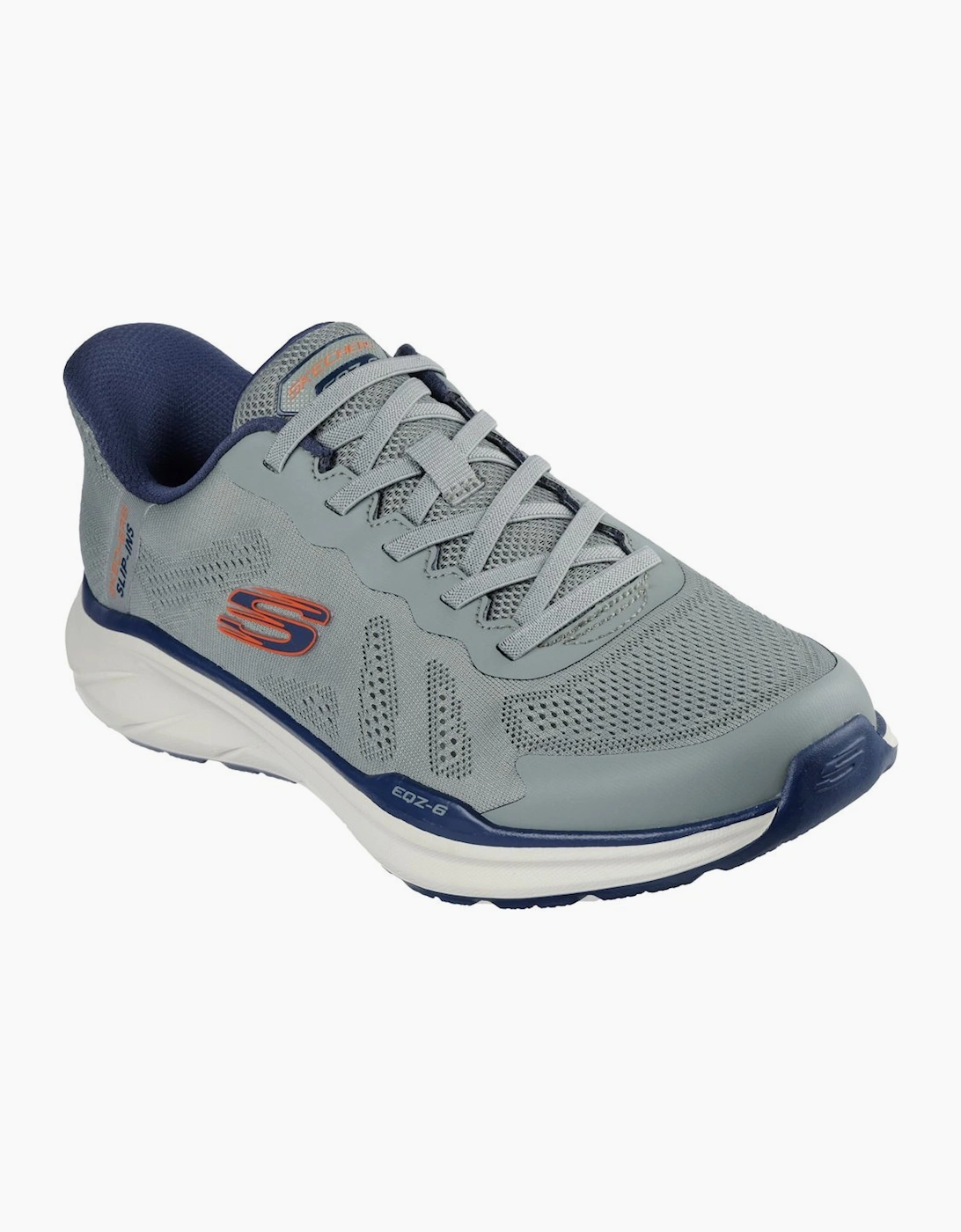 Skechers Men's Grey Equalizer 6.0 Durran Trainers - Size: 8