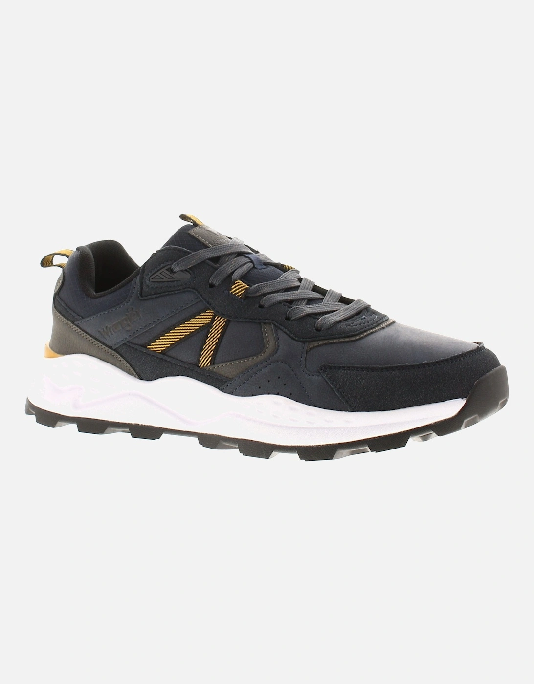 Wrangler Men's Wrangler Mens Trainers West Men Low navy UK Size - Blue
