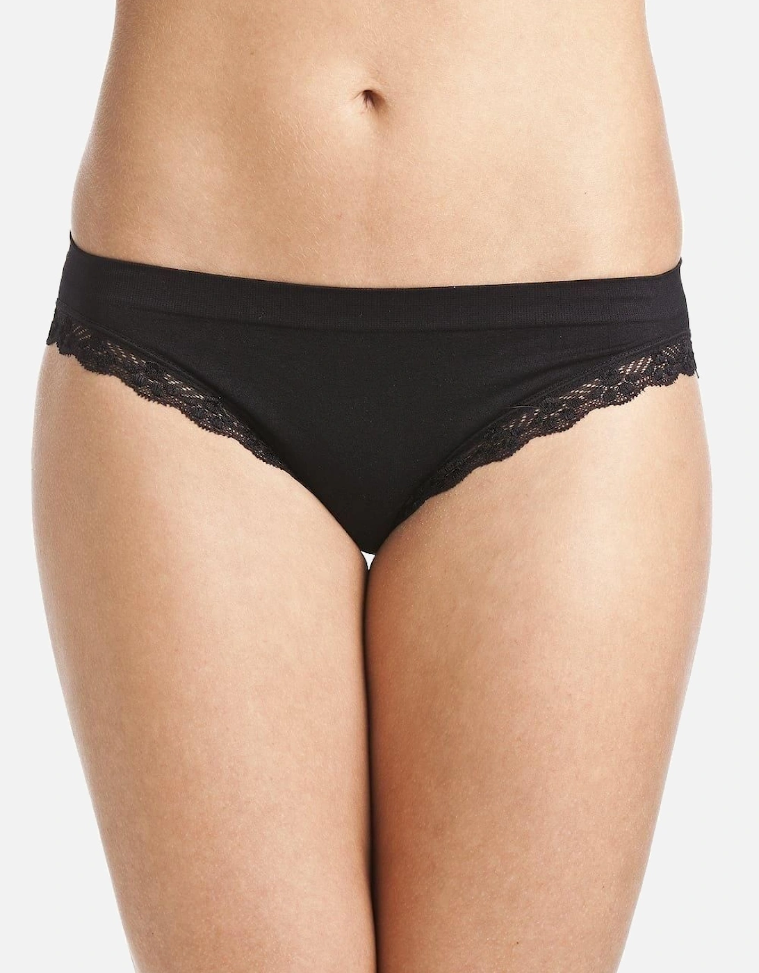 Two Pack Seamfree Soft Comfort Midi Briefs, 2 of 1