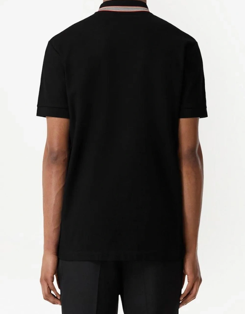 'Pierson' TB Collar Polo-Shirt Black
