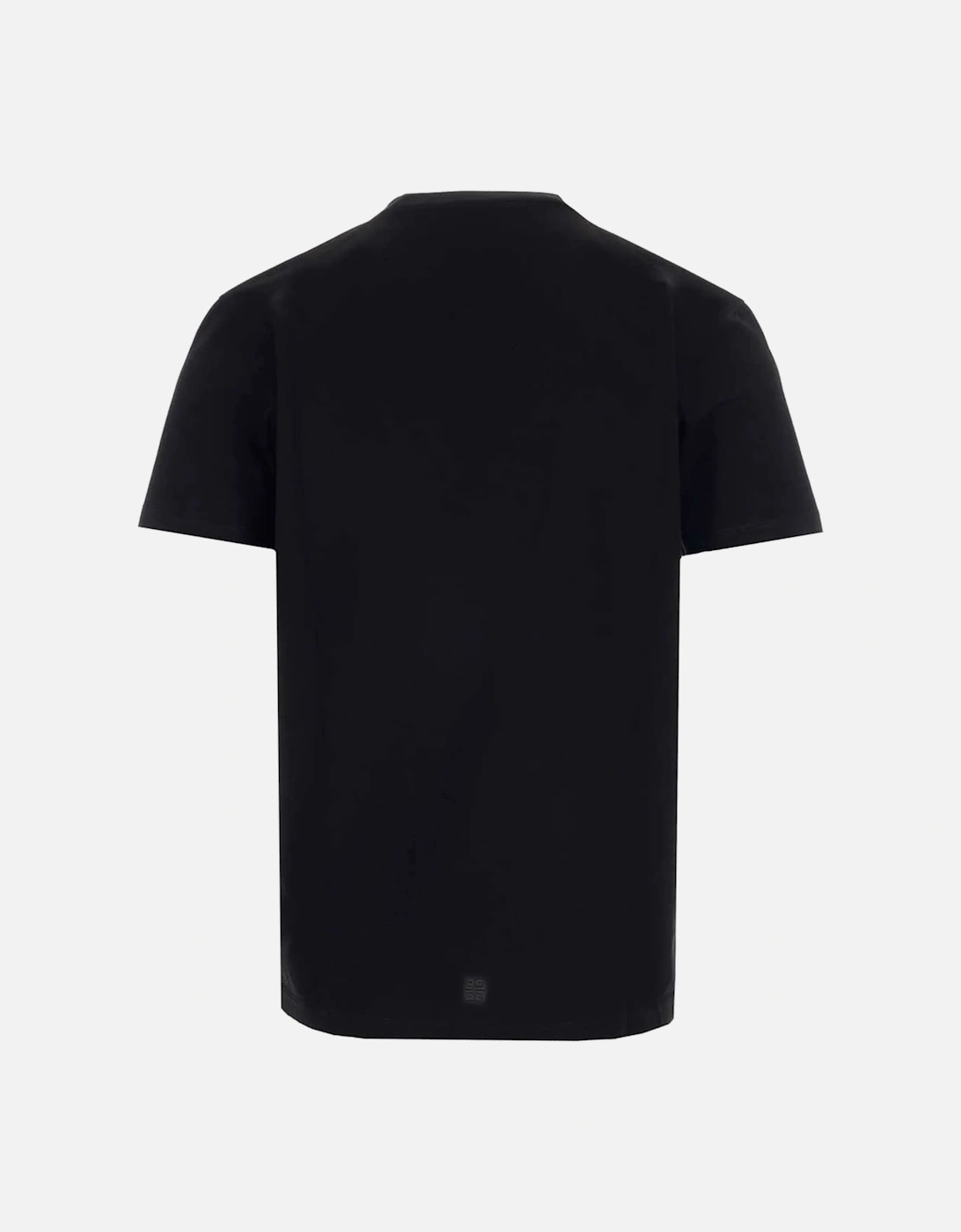 4G Dragon Logo Cotton T-shirt Black