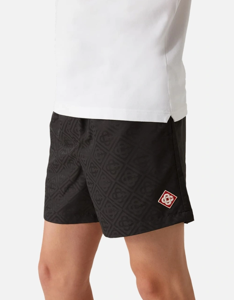 Casa Jacquard Swim Shorts Black