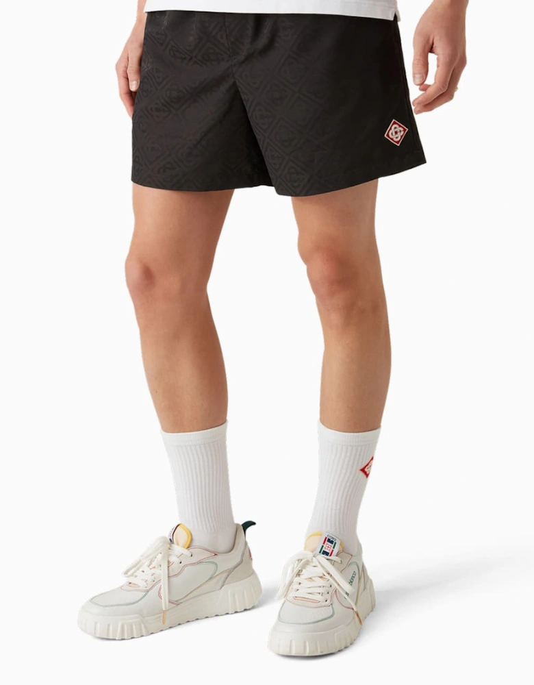 Casa Jacquard Swim Shorts Black