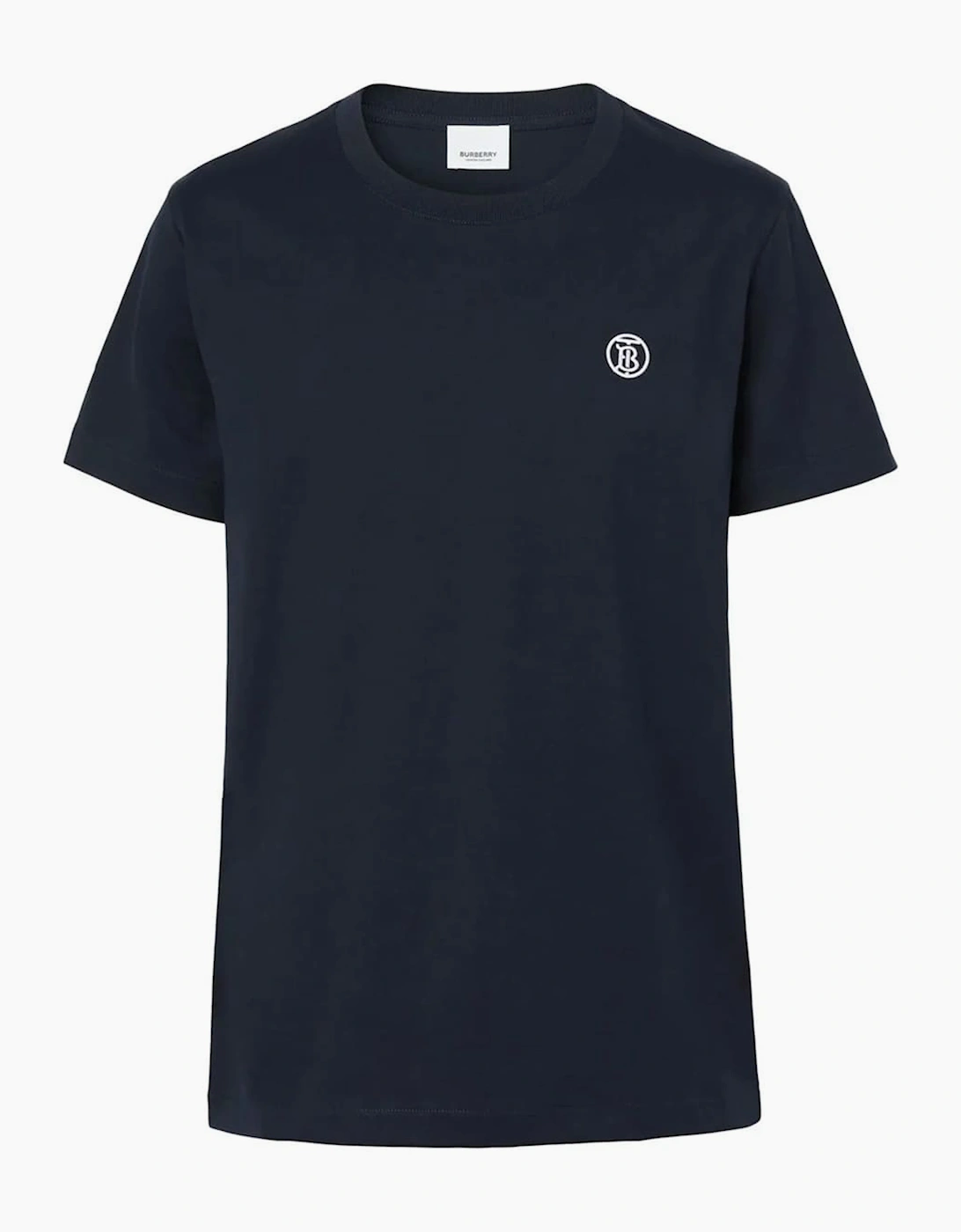 Burberry Men's Burberry 'Parker' TB-Embroidered Logo T-Shirt Navy Blue