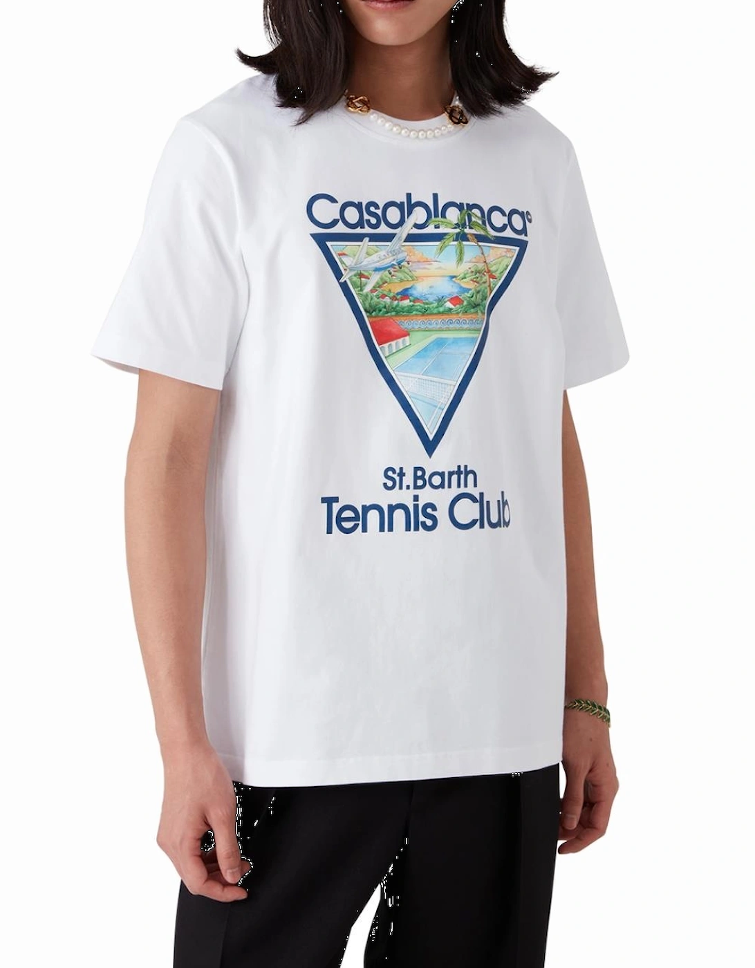 Tennis Club Icon T-Shirt White