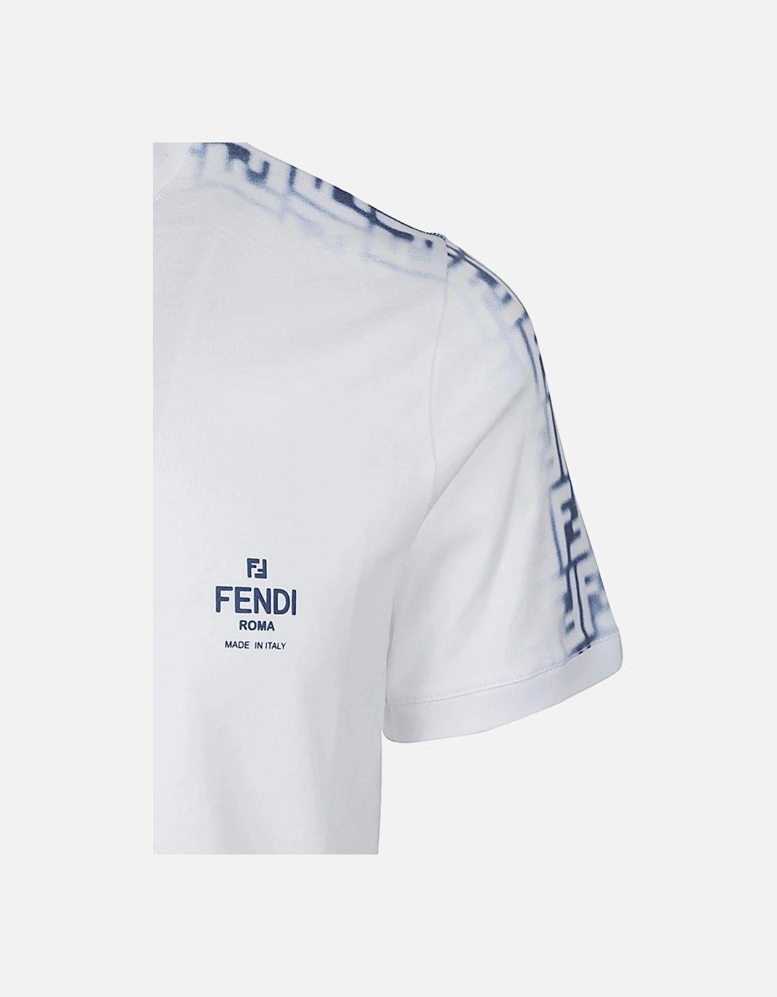 FF Monogram Faded Print Avio T-Shirt