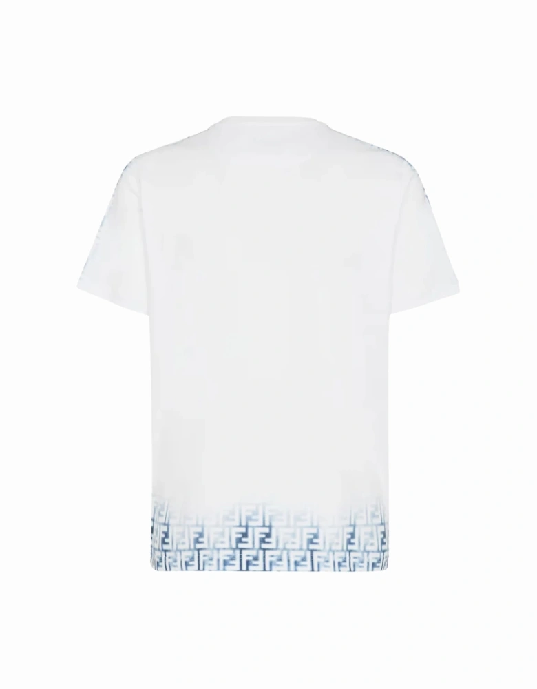 FF Monogram Faded Print Avio T-Shirt