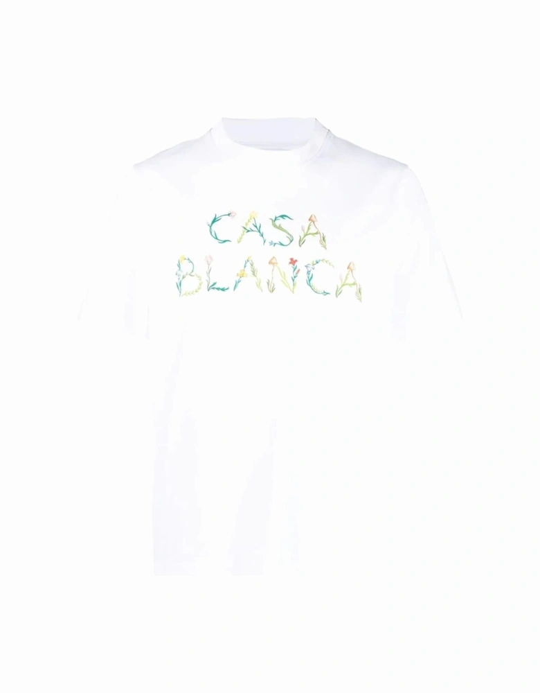 L'arche Fleurie T-Shirt White