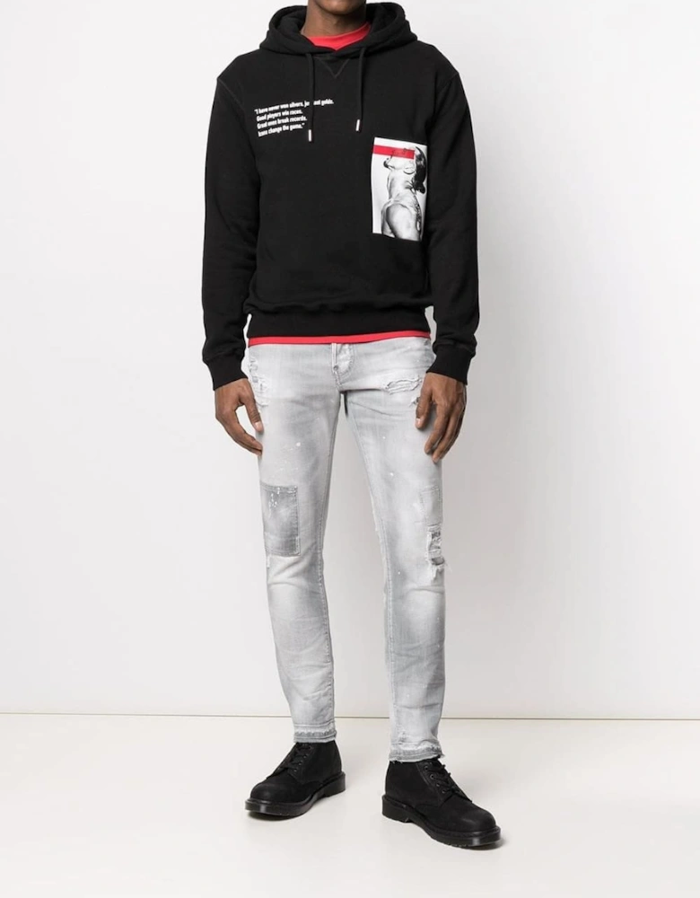 Cool Guy Cropped Jeans Grey