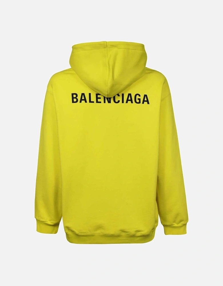 Logo Hooded Sweatshirt Neon Yellow