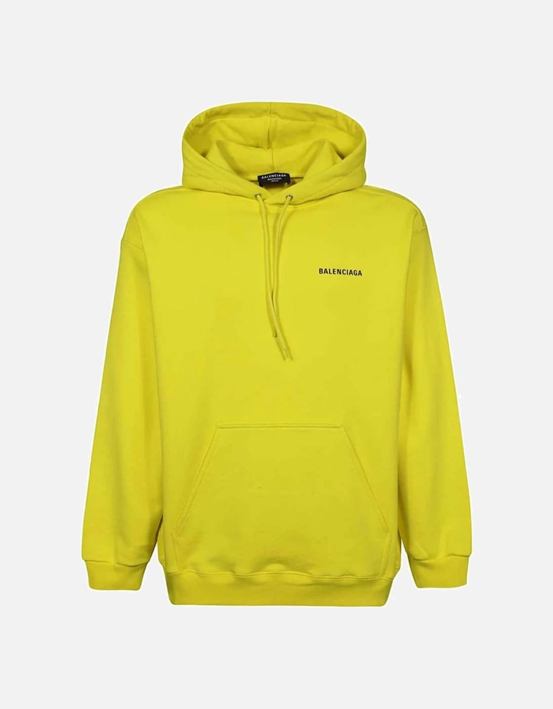 Logo Hooded Sweatshirt Neon Yellow, 3 of 2