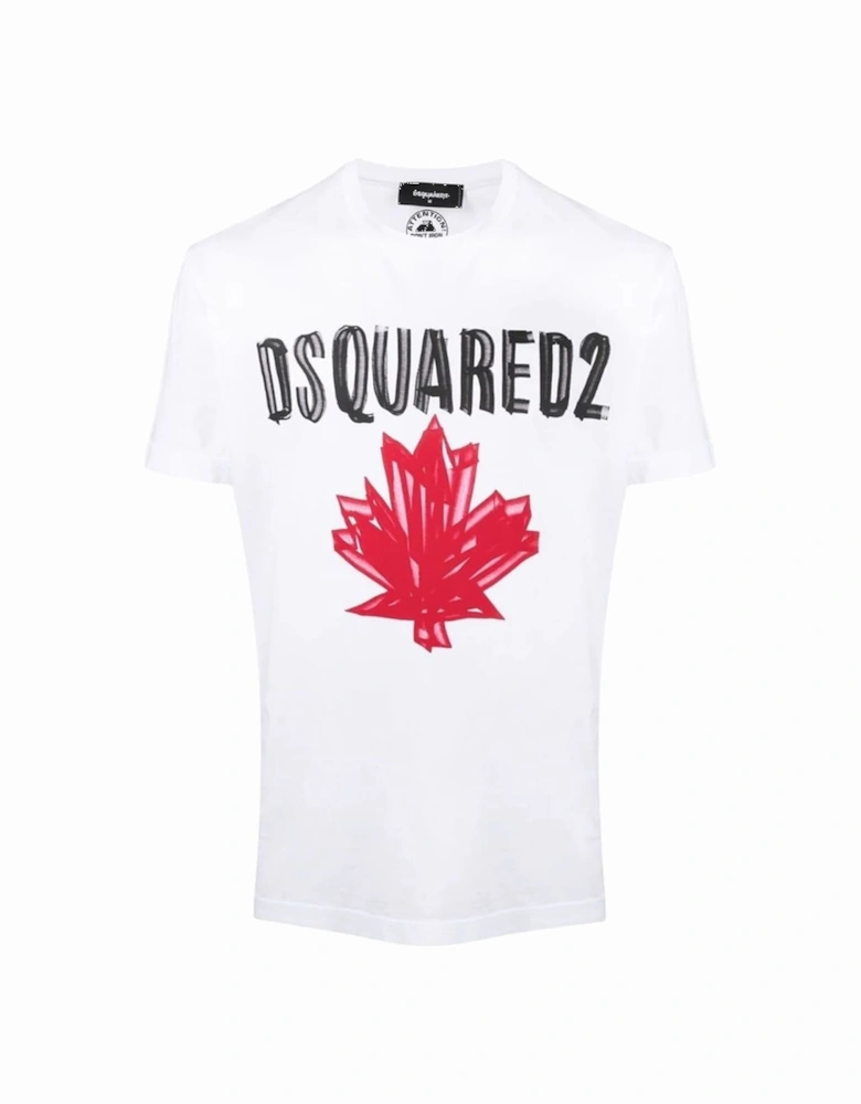 Maple Leaf Canada T-Shirt White