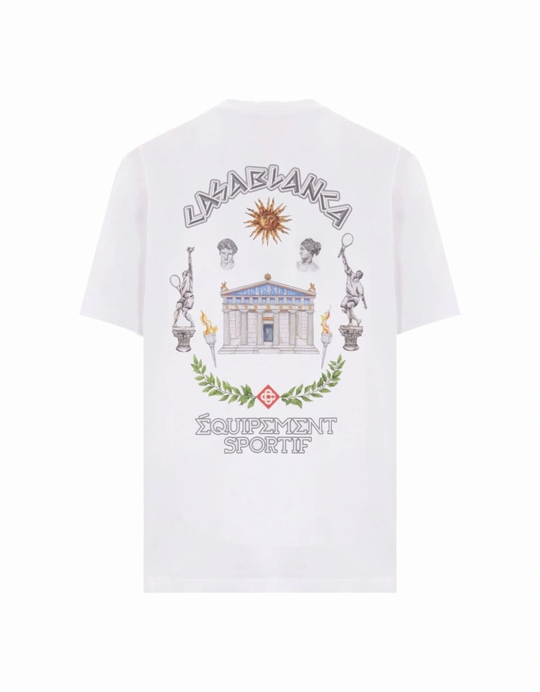 Le Temple Du Sport Printed T-Shirt White