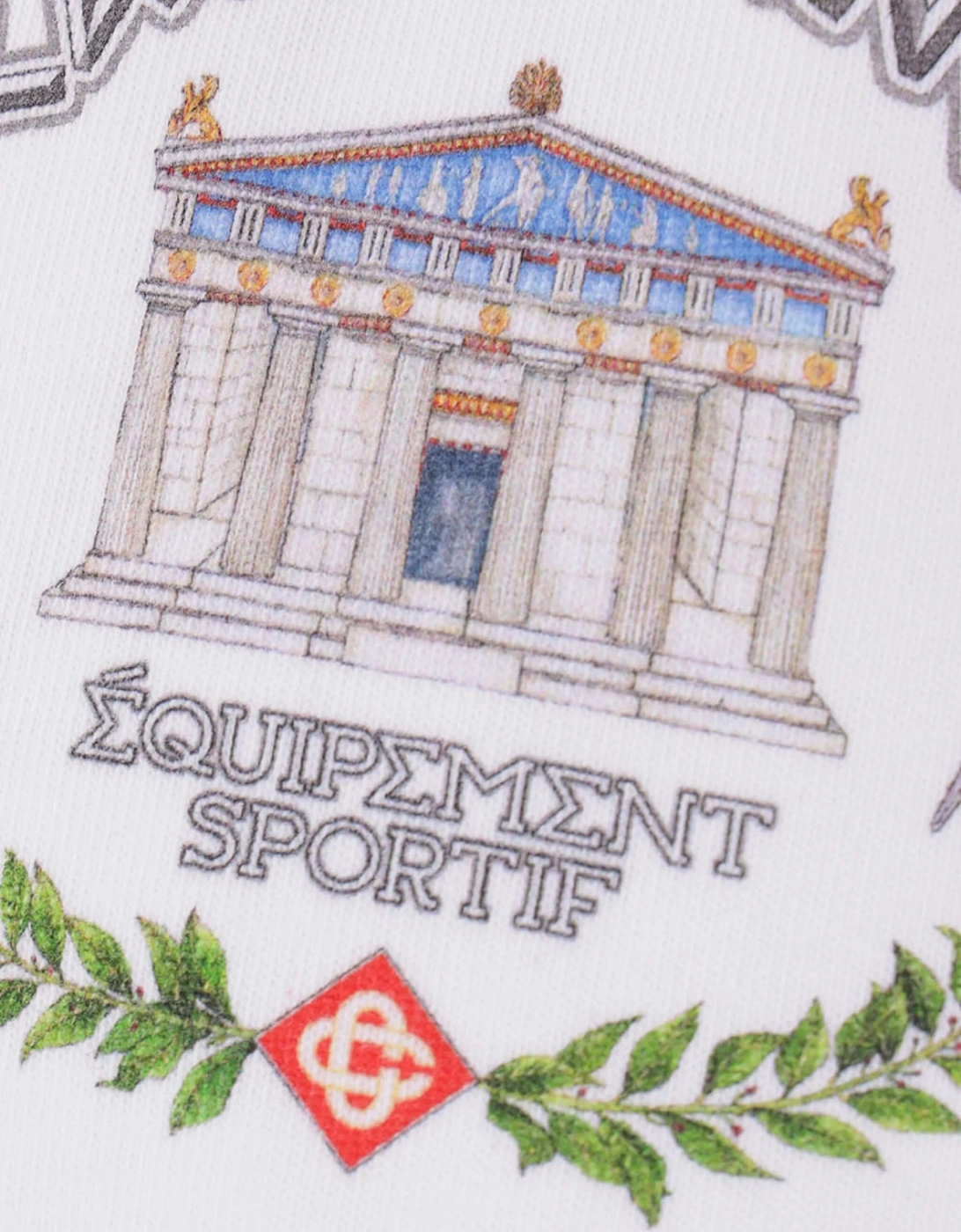 Le Temple Du Sport Printed T-Shirt White