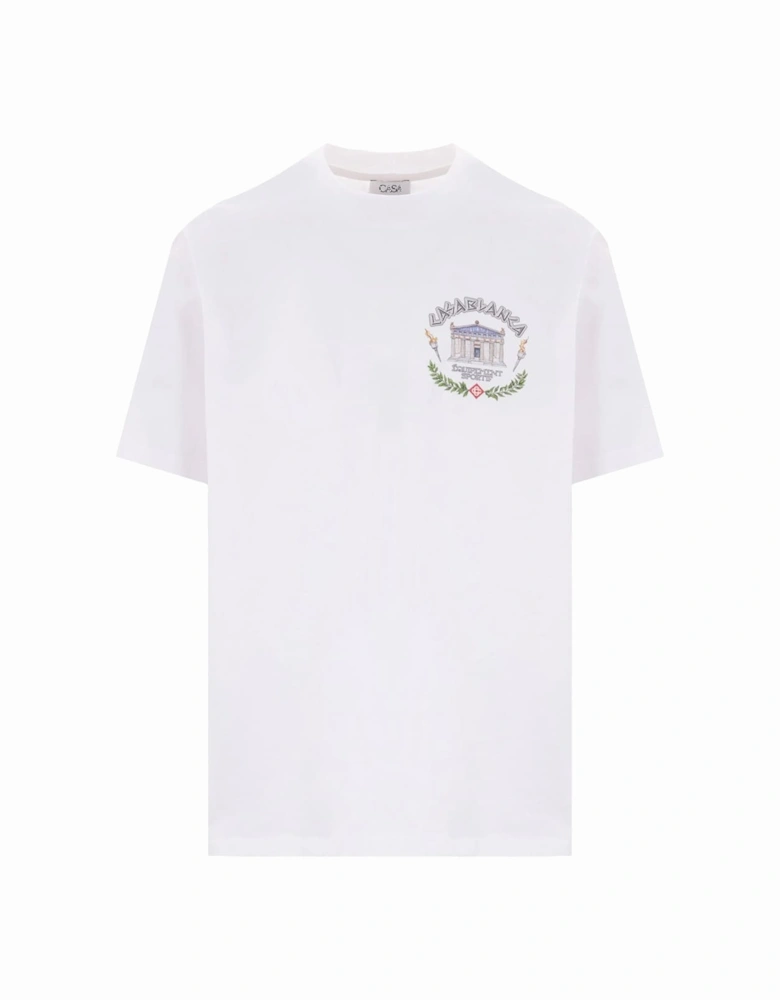 Le Temple Du Sport Printed T-Shirt White