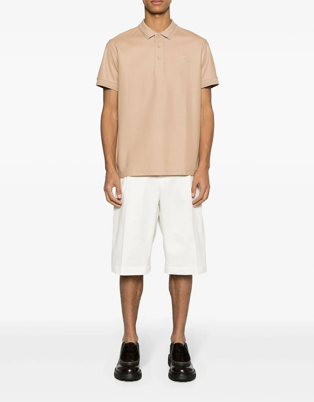 Monogram Polo Shirt Beige