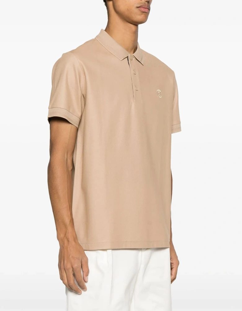 Monogram Polo Shirt Beige