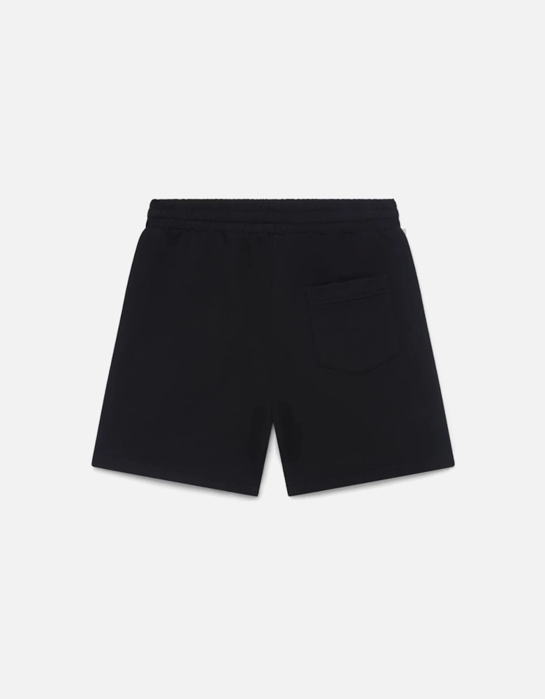 Rainbow Mushroom Sweatshorts Black