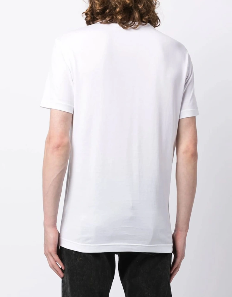 Plaque Logo T-Shirt White