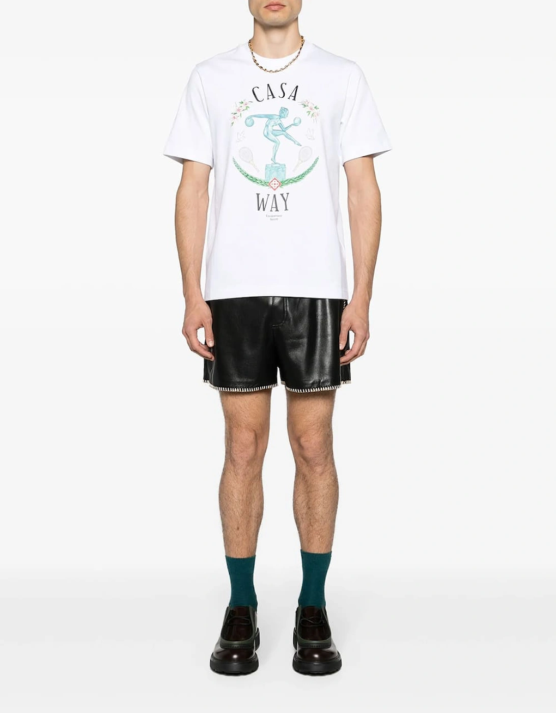 Statue en Marbre T-Shirt White