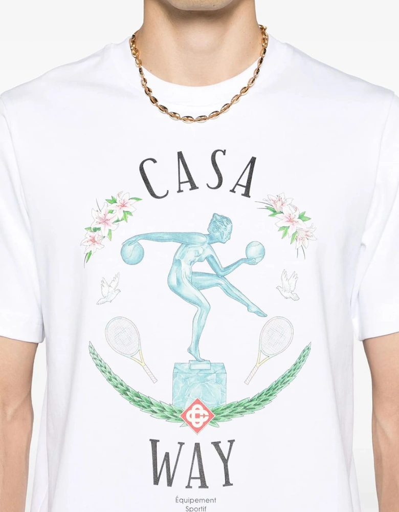 Statue en Marbre T-Shirt White