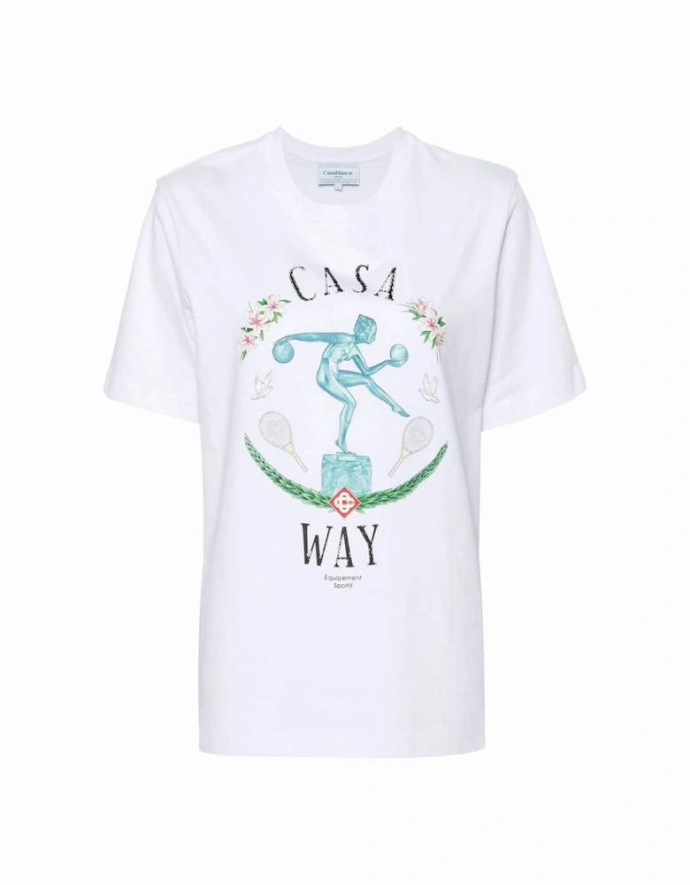Statue en Marbre T-Shirt White