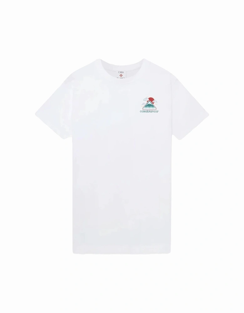 Montagne Ondulee T-Shirt White
