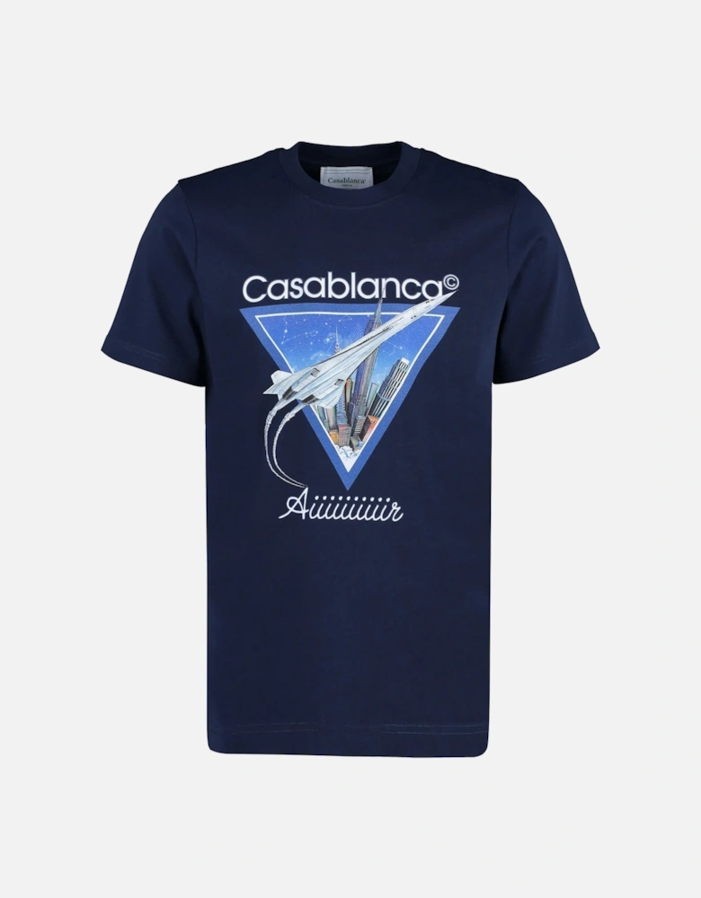 Air T-Shirt Navy Blue