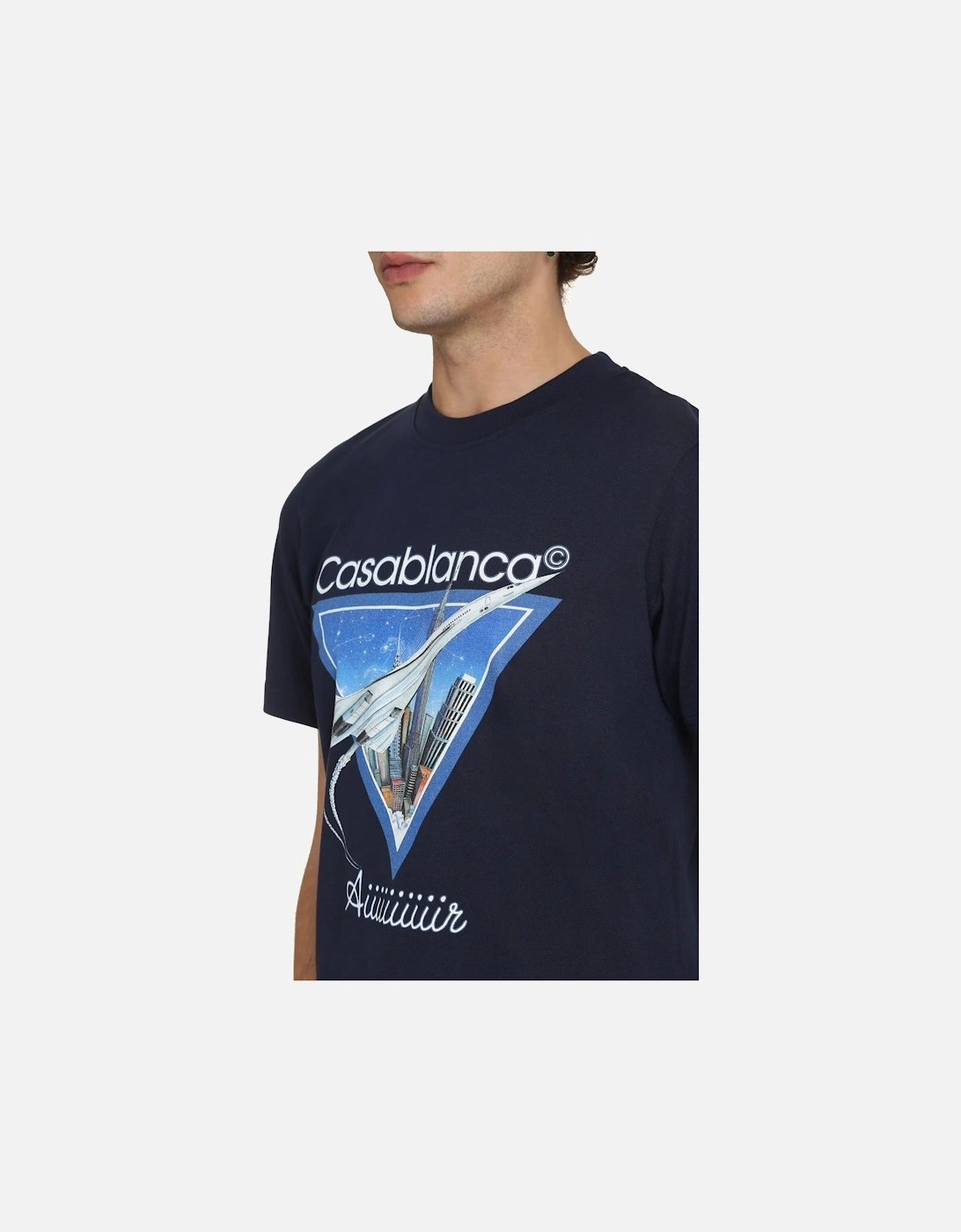 Air T-Shirt Navy Blue