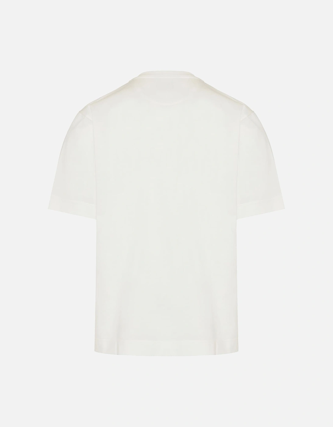 Roma Crest Maxi Patch T-Shirt White