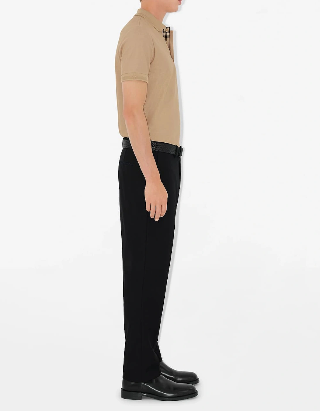 Cotton Polo-Shirt Beige