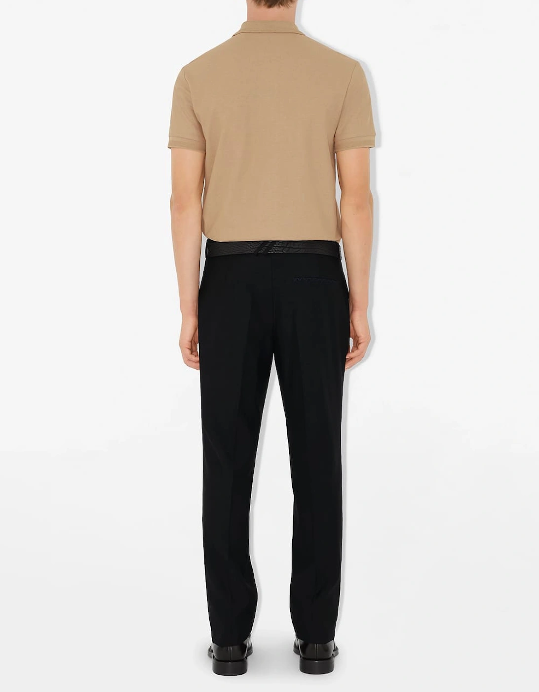 Cotton Polo-Shirt Beige
