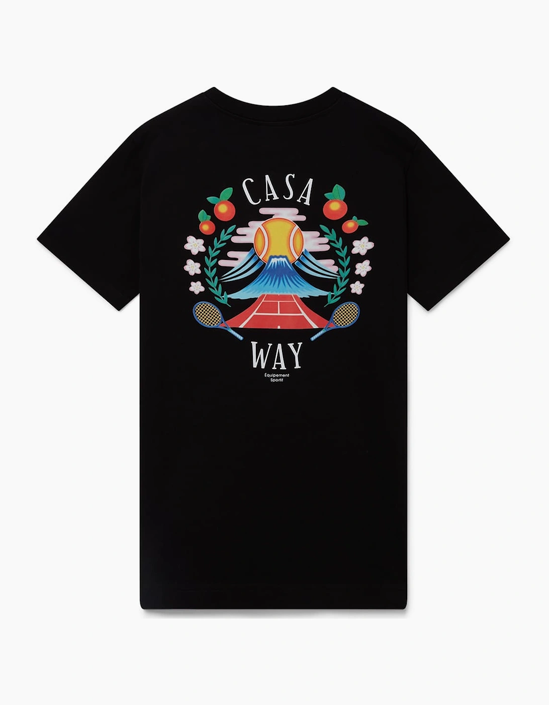 Men's Casablanca Casa Way Montain T-Shirt Black - Size: 42