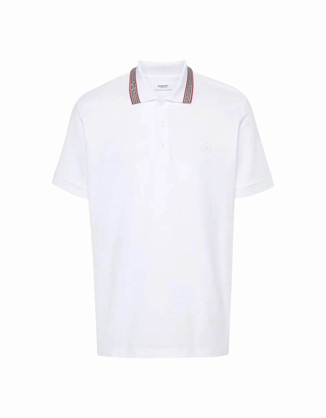 'Pierson' TB Collar Polo-Shirt White, 6 of 5