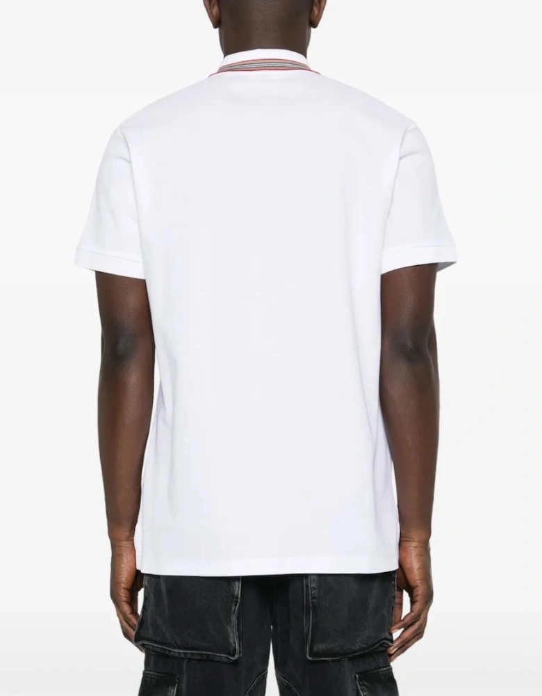 'Pierson' TB Collar Polo-Shirt White